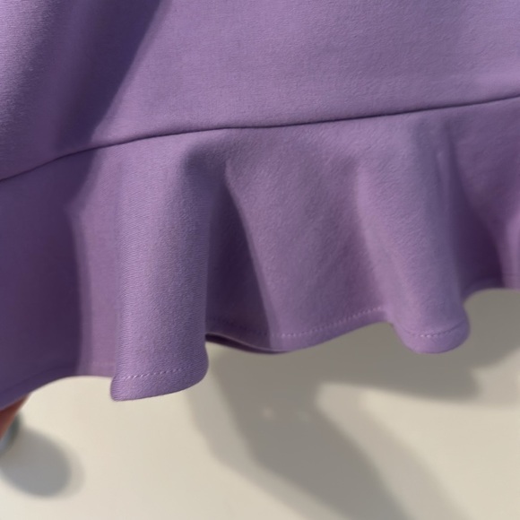 NBD X Naven Jane Off-The-Shoulder Purple Mini Dress - Picture 8 of 10